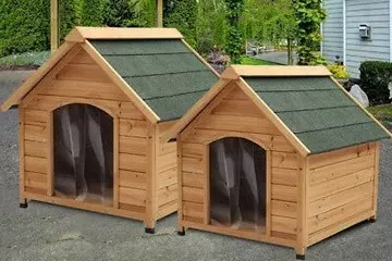 PVC szalagfüggöny kutyaházra